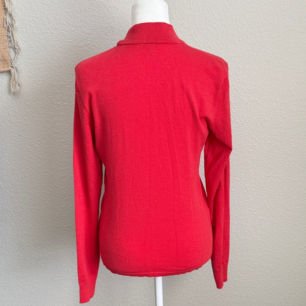 Halogen Orange Twist Front Blouse - Picture 4 of 10